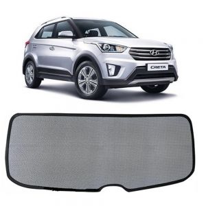 Body Cover for Creta Old Water Resistant Polyester Fabric with Mirror Pocket Slots_Grey 